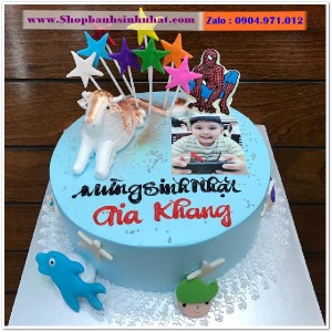Bánh Sinh Nhật In Hình Ảnh - H98